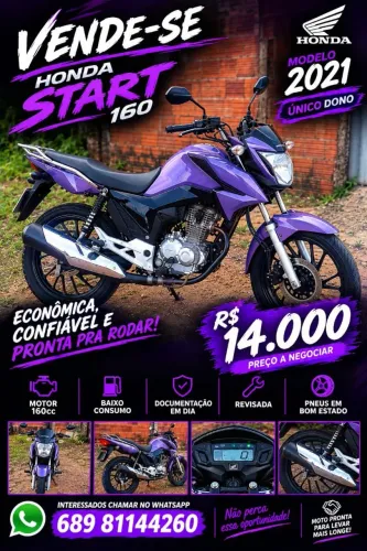 Moto Cg start 160 2021