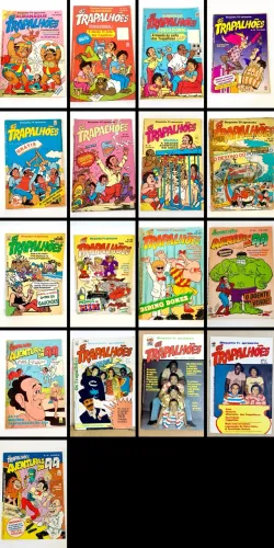 Lote 17 Gibis Raros Trapalhões Bloch Anos 70/80