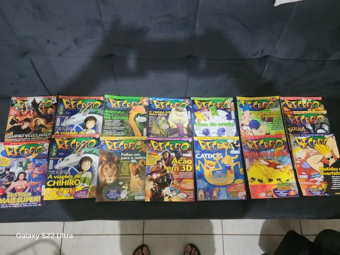 Coleção de revistas recreio ( 15 )