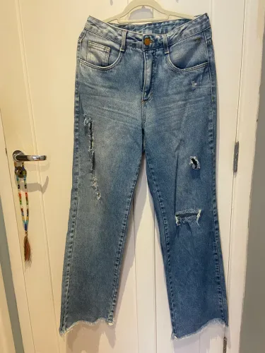 Daksul calça jeans wide leg 40 