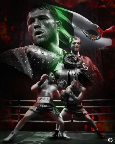 Luva de boxe 