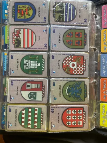 Coleção de cartões telefônicos