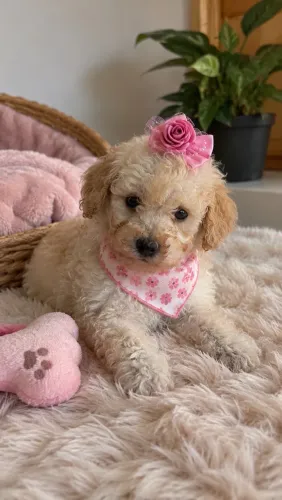 Poodle fêmea perfeitinha! Filhote linda