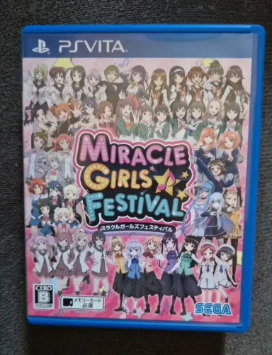Jogo PSVITA - MIRACLE GIRLS FESTIVAL Japonês