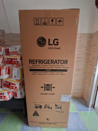 Geladeira LG 395 litros branca nova zero lacrada nota fiscal e garantia