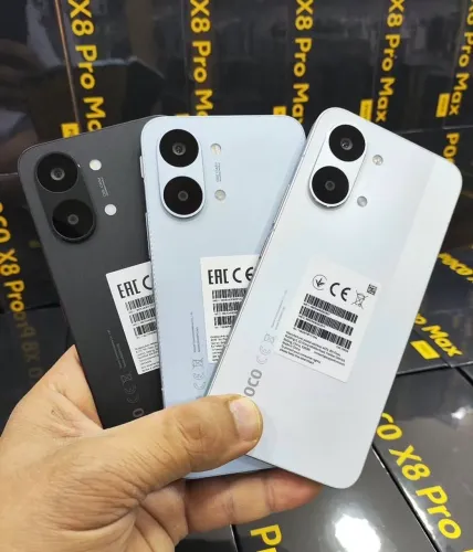 Poco x8 Pro Max 5G NFC 512GB 12GB RAM Preto Branco Novo