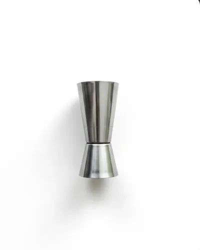 Copo dosador duplo inox 25/50ML