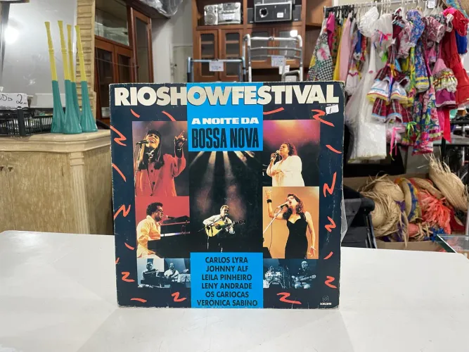 Disco de Vinil Rio Show Festival A Noite da Bossa Nova