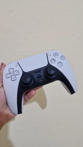 Controle branco do PS5