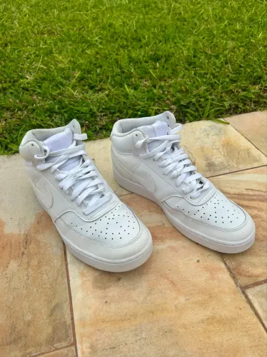 Tênis Nike Court Borough Mid 2 Branco Original - N41
