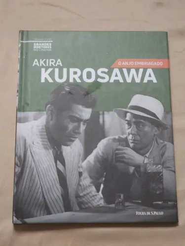DVD+Livro - O Anjo Embriagado - Akira Kurosawa - Coleção Folha Grandes Diretores no Cinema