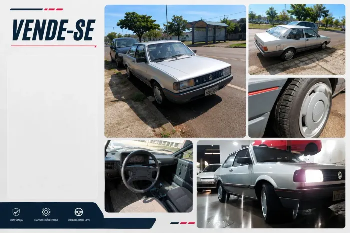 Volkswagen Voyage GL/ Special 1.6/ 1.8 (álcool) 1989