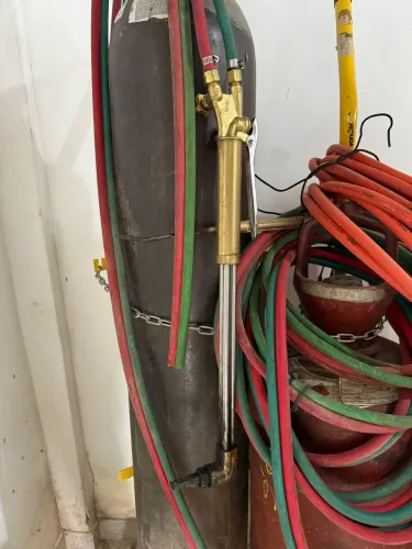 Equipamento de solda oxigênio/acetileno