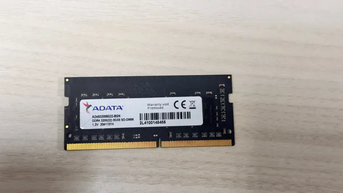 MEMÓRIA DDR4 ADATA 8GB 3200 NOTEBOOK