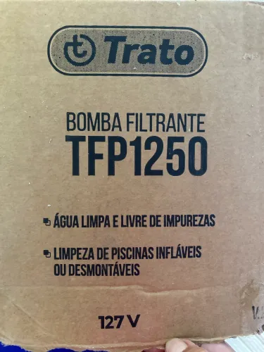 Filtro e bomba de piscina Trato