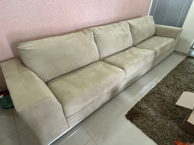 Sofá com poltrona