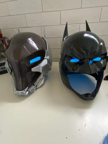 Capacete cosplay Batman