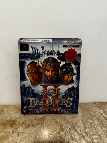Jogo Age Of Empires 1 2 e 3 + Colectors Edition Com Caixa e Manual - Pc Original