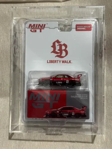 Mini Gt Midnight Lb-er34 Nissan Skyline Libertywalk C/ expositor