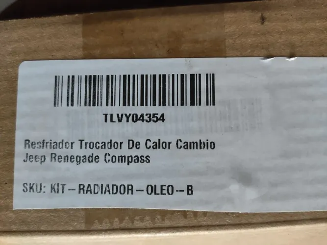 Kit radiador de óleo