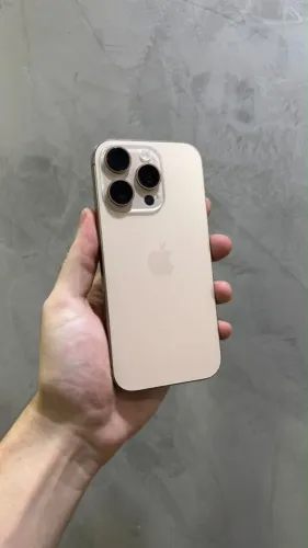 TOP - iPhone 16 Pro 128GB - Desert - Seminovo - Garantia Loja