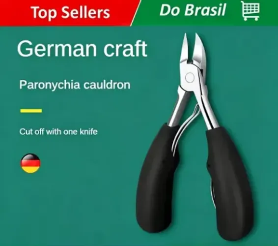 Cortador de unhas profissional para unhas encravadas, ferramenta para remover unhas grossa