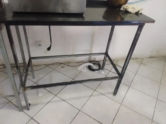 Bancada para apoio a máquina pesadas