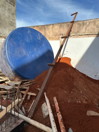 Viga de ferro metálica 7 metros