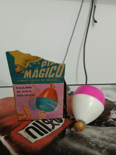 Pião Mágico da Estrela! Anos 60.. item raro ideal para colecionadores.