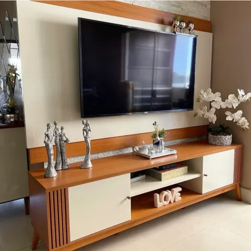 Rack com painel 