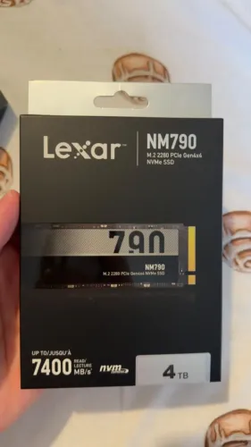 SSD Lexar NM790 4TB NVMe M.2 PCIe 4.0 - 7400MB/s