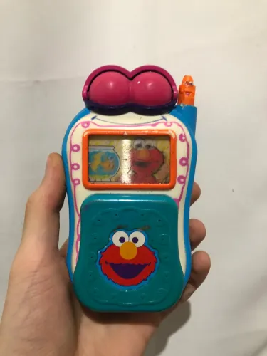 Telefone do Elmo - Vila Sésamo (Brinquedo Antigo e Colecionável)