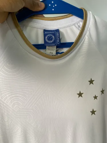 Camisa do Cruzeiro tamanho P branca oficial