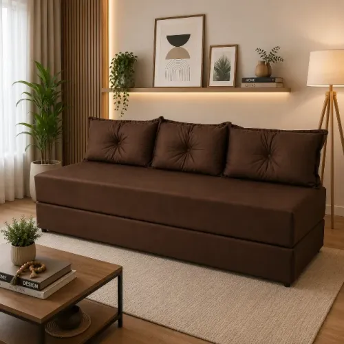 Sofá-cama modelo sofanete, mega promoção aproveite muito barato !!