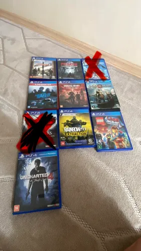 jogos ps4 (tambem possuo shadows of war)