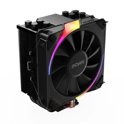 COOLER PARA PROCESSADOR PCYES FROST PULSE ARGB BLACK VULCAN
