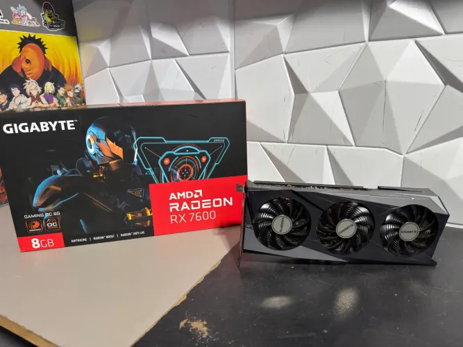 RX 7600 8GB Gigabyte - R$ 1.499 PIX