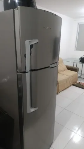 Geladeira Brastemp Dúplex Frost Free Inox