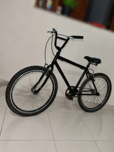 BICICLETA ARO 26 PRETA, TEM CONVERSA NO VALOR.