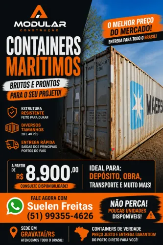 Container marítimo original