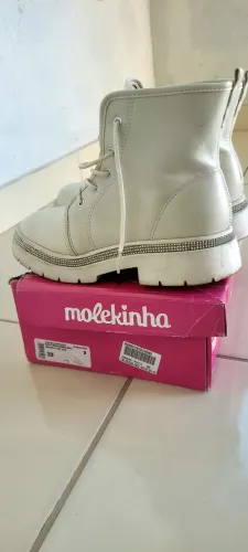 Bota infantil tratorada molekinha