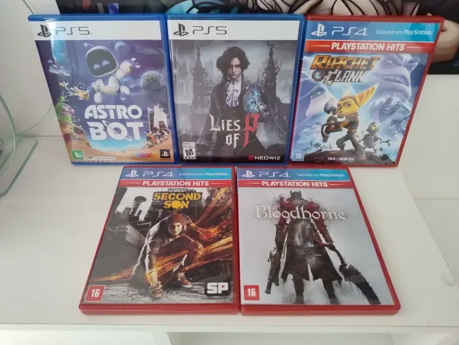 Jogos de Playstation 4 e 5 