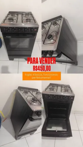 Vendo fogão semi novo, poucas semanas de usado.