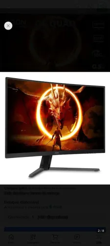 Monitor Aoc gamer 32