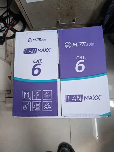 Eu quero anunciar a venda de 1 cx de cabo lan cat 6 cinza 305 mts