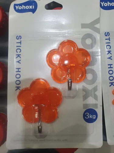 Ganchos adesivos cartela com 2pcs