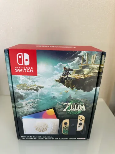 Console Nintendo Switch Ole Zelda tears of the Kingdom
