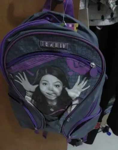 mochila escolar ou casual icarly, tam g ,nova!