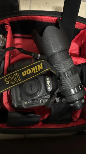 Nikon 3Ds + Lente 80-200m