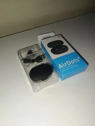 Fone Bluetooth AirDots S com Caixa